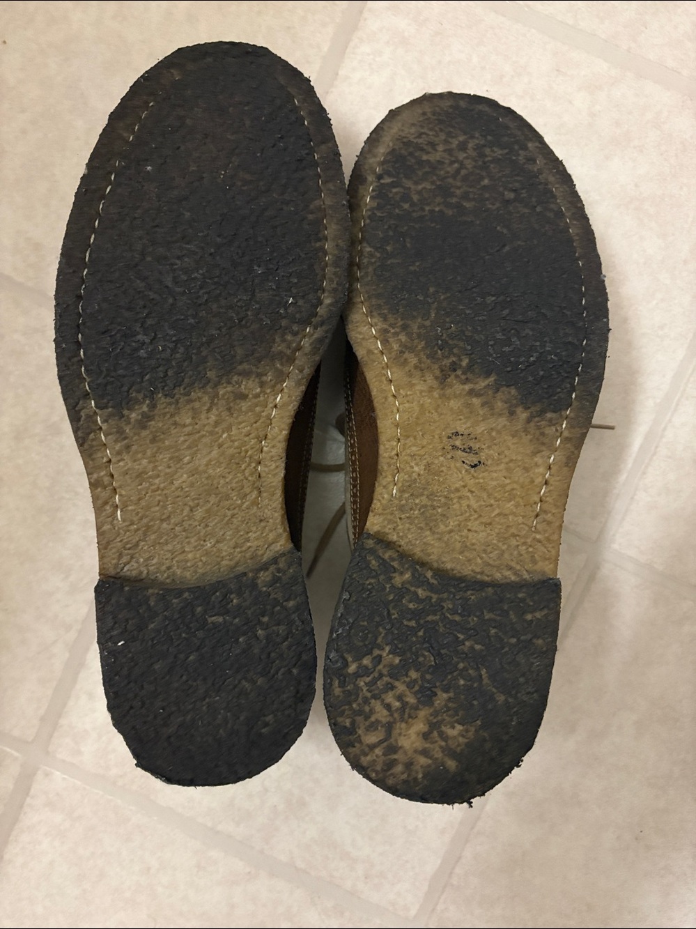 Brunello Cucinelli Two-Tone Brown & Tan Suede-Leather Brogues - Picture 7 of 10